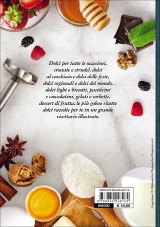 350 ricette dolci  - Libro Demetra 2017, Ricettari compatti | Libraccio.it