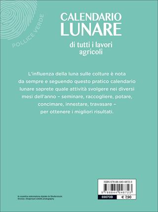 Calendario lunare di tutti i lavori agricoli  - Libro Demetra 2017, Pollice verde | Libraccio.it