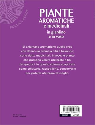 Piante aromatiche e medicinali in giardino e in vaso  - Libro Demetra 2017, Pollice verde | Libraccio.it