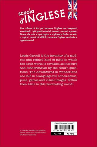 Alice's adventures in Wonderland - Lewis Carroll - Libro Demetra 2017, Scuola di inglese. Testi | Libraccio.it