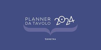 Calendario Planner da tavolo 2024 (28.7 x 12.5 cm)  - Libro Demetra 2023 | Libraccio.it