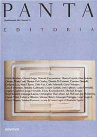 Panta. Editoria  - Libro Bompiani 2001, Panta | Libraccio.it