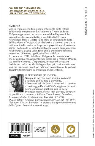 Caligola - Albert Camus - Libro Bompiani 2000, I grandi tascabili | Libraccio.it