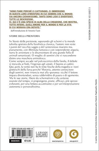Storie della preistoria - Alberto Moravia - Libro Bompiani 2001, Tascabili | Libraccio.it