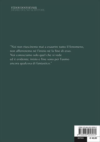Diario di uno scrittore - Fëdor Dostoevskij - Libro Bompiani 2007, Il pensiero occidentale | Libraccio.it