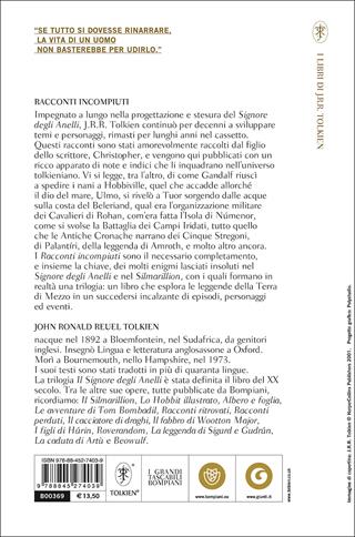 Racconti incompiuti - John R. R. Tolkien - Libro Bompiani 2013, Tascabili | Libraccio.it