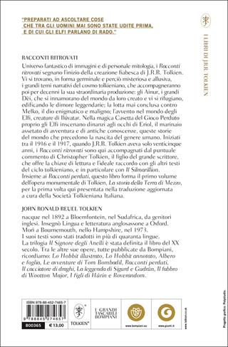 Racconti ritrovati - John R. R. Tolkien - Libro Bompiani 2013, I grandi tascabili | Libraccio.it
