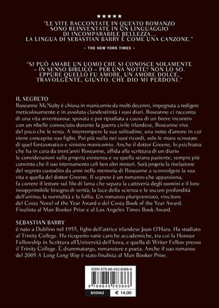 Il segreto - Sebastian Barry - Libro Bompiani 2017, Tascabili narrativa | Libraccio.it