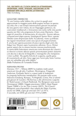 Leggende americane - Fernanda Pivano - Libro Bompiani 2017, Tascabili. Saggi | Libraccio.it