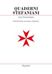 Quaderni stefaniani. Studi di storia, economia e istituzioni (2019). Vol. 38