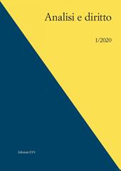 Analisi e diritto. Ediz. italiana e inglese (2020). Vol. 1
