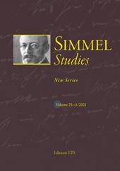 Simmel studies. New series (2021). Vol. 25-1