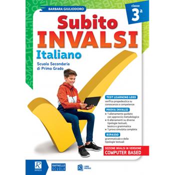 Subito INVALSI. Italiano. Per la 3ª classe della Scuola media - Francesco Carnevali - Libro Raffaello 2022 | Libraccio.it