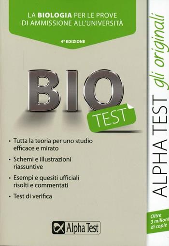 Biotest - Valeria Balboni, Doriana Rodino - Libro Alpha Test 2015, TestUniversitari | Libraccio.it