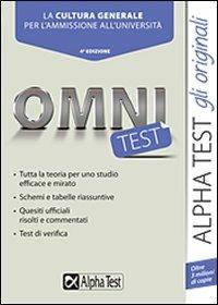Omnitest - Massimo Drago, Giuseppe Vottari - Libro Alpha Test 2015, TestUniversitari | Libraccio.it