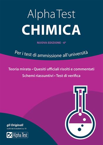Alpha Test esercizi di chimica - Valeria Balboni, Alberto Zaffiro, Doriana Rodino - Libro Alpha Test 2022, TestUniversitari | Libraccio.it