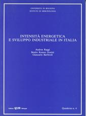 Intensità energetica e sviluppo industriale in Italia