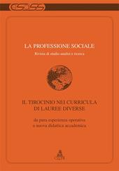 La professione sociale. Vol. 32