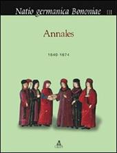 Annales (1640-1674)