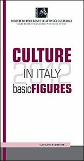 Culture in Italy. Basic figures