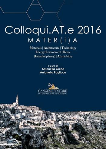 Colloqui.AT.e 2016 Mater(i)a. Ediz. a colori  - Libro Gangemi Editore 2016 | Libraccio.it