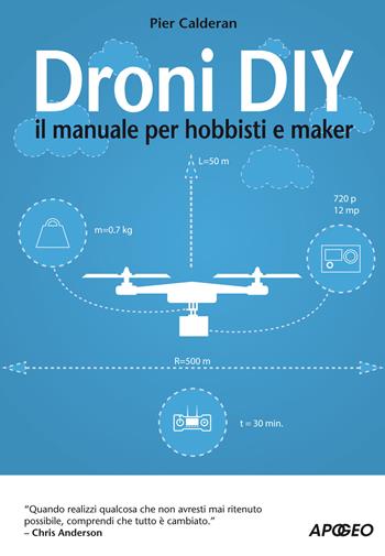 Droni DIY. Il manuale per hobbisti e maker - Pier Calderan - Libro Apogeo 2015, Guida completa | Libraccio.it