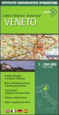 Veneto 1:200 000. Ediz. multilingue  - Libro De Agostini 2005, Carte stradali regionali d'Italia | Libraccio.it