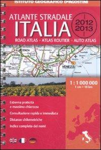 Atlante stradale Italia 1:1.000.000  - Libro De Agostini 2012, Atlanti stradali | Libraccio.it