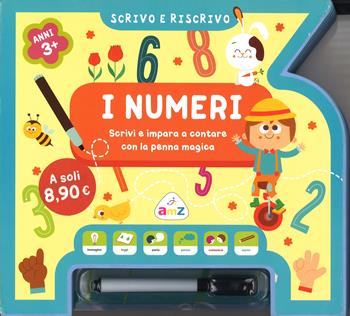 I numeri. Scrivo e riscrivo. Ediz. illustrata. Con gadget  - Libro AMZ 2016 | Libraccio.it