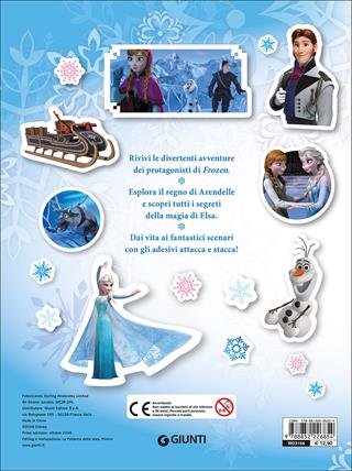 Collezione glaciale di adesivi. Frozen. Ediz. illustrata  - Libro Disney Libri 2016 | Libraccio.it