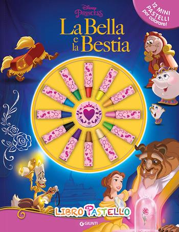 La Bella e la Bestia. Libro pastello. Con 12 pastelli  - Libro Disney Libri 2017 | Libraccio.it