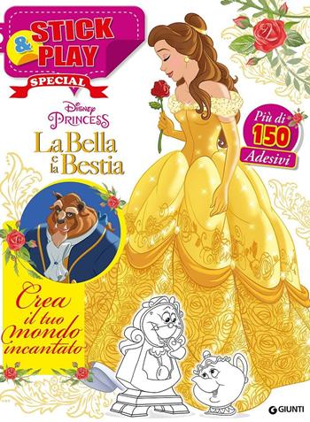 La Bella e la Bestia. Stick & play special. Con Adesivi  - Libro Disney Libri 2017 | Libraccio.it
