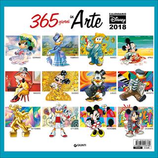365 giorni in arte. Calendario 2018  - Libro Disney Libri 2017 | Libraccio.it