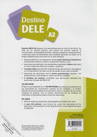 Destino Dele. Volume A. Con CD-ROM. Vol. 2 - Cristina M. Alegre Palazón, Leonor Quarello Demarcos, Carmelo Valero Planas - Libro Black Cat-Cideb 2012 | Libraccio.it