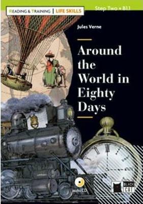 Around the world in eighty days. Con App. Con CD-Audio - Jules Verne - Libro Black Cat-Cideb 2017 | Libraccio.it