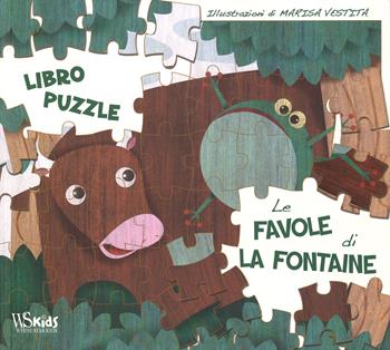 Le favole di La Fontaine. Libro puzzle - Marisa Vestita - Libro White Star 2017, Animali da compagnia | Libraccio.it