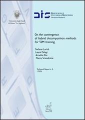 On the convergence of hybrid decomposition methods for SVM training
