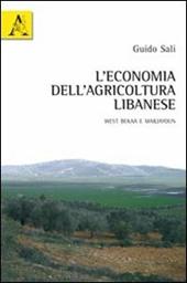L' economia dell'agricoltura libanese West Bekaa e Marjayoun