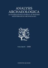Analysis archaeologica. An international journal of western mediterranean archaeology (2020)