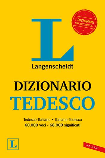 Dizionario tedesco Langenscheidt  - Libro Vallardi A. 2022, Dizionari Langenscheidt | Libraccio.it