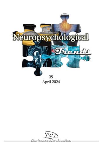 Neuropsychogical Trends (2024). Vol. 5  - Libro LED Edizioni Universitarie 2024, Neuropsychological Trends | Libraccio.it