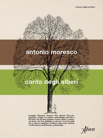 Canto degli alberi - Antonio Moresco - Libro Aboca Edizioni 2020 | Libraccio.it