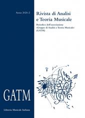 GATM. Rivista di analisi e teoria musicale (2020). Vol. 2