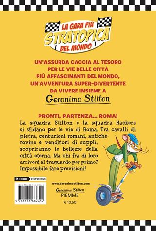Pronti, partenza... Roma! - Geronimo Stilton - Libro Piemme 2022 | Libraccio.it