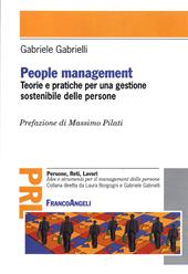 People management. Teorie e pratiche per una gestione sostenibile delle persone