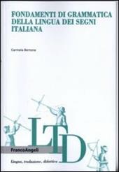 Fondamenti di grammatica della lingua dei segni italiana