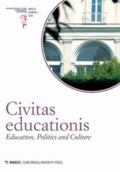 Civitas educationis. Education, politics and culture (2020). Vol. 1
