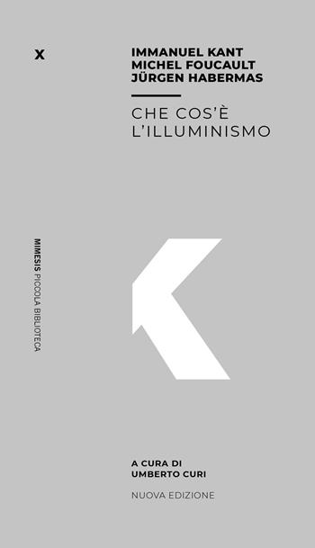 Che cos'è l'illuminismo - Immanuel Kant, Jürgen Habermas, Michel Foucault - Libro Mimesis 2021, Piccola biblioteca | Libraccio.it