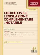 Codice civile, legislazione complementare e notarile. Con aggiornamento online