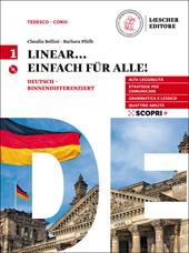 Linear. Lehrwerk für Deutsch. Einfach für alle! . Con e-book. Con espansione online. Con CD-Audio